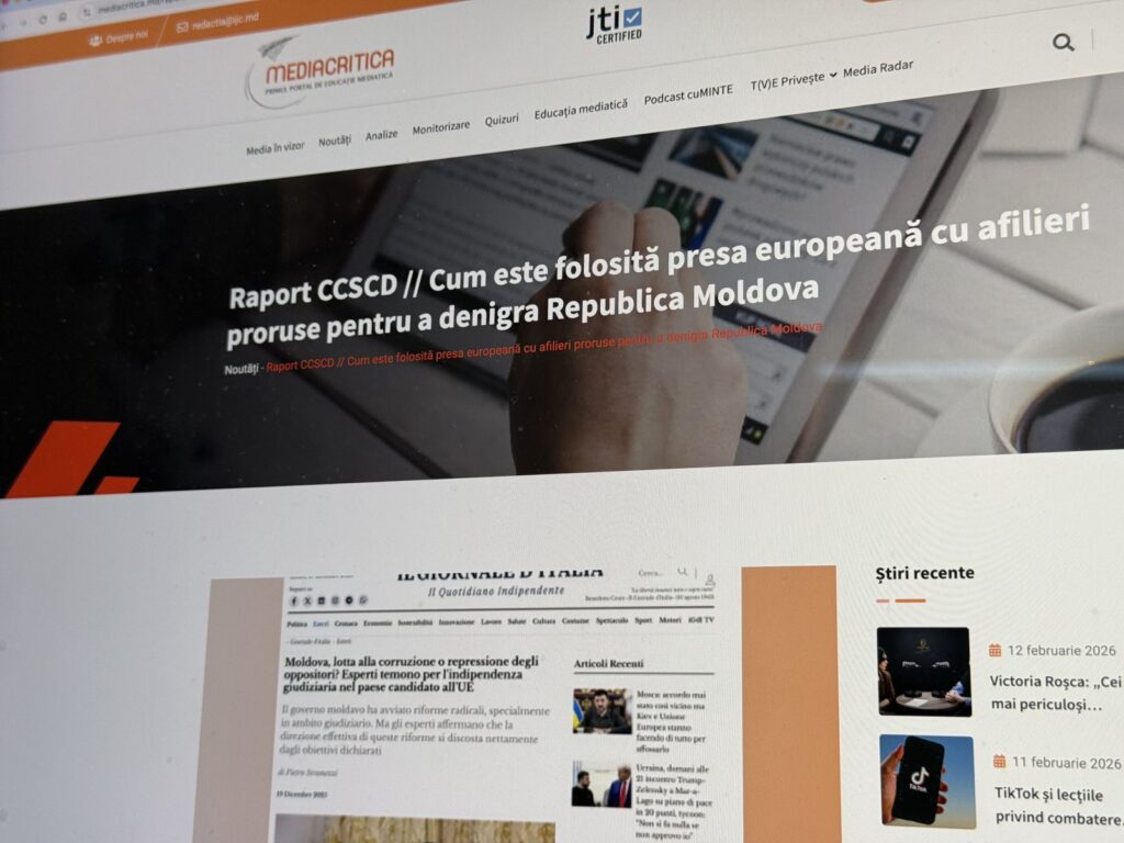 Information operations target Moldova’s European aspirations, CSCCD report finds