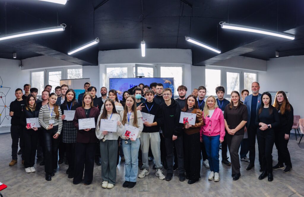 Young innovators build digital solutions at a hackathon in Bălți