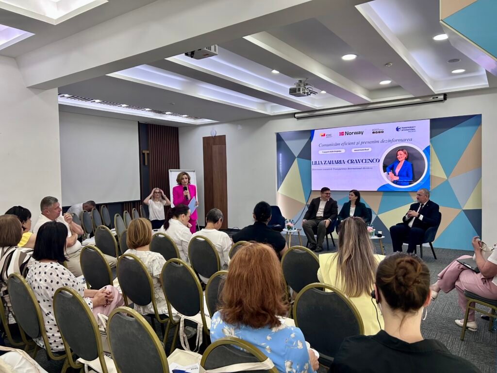 Local leaders better equipped to counter disinformation ahead of the 2027 local elections following Transparency International Moldova project